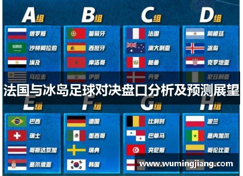 法国与冰岛足球对决盘口分析及预测展望